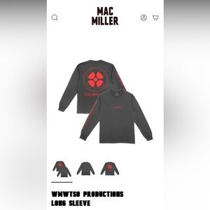 Mac Miller long sleeve album shirt